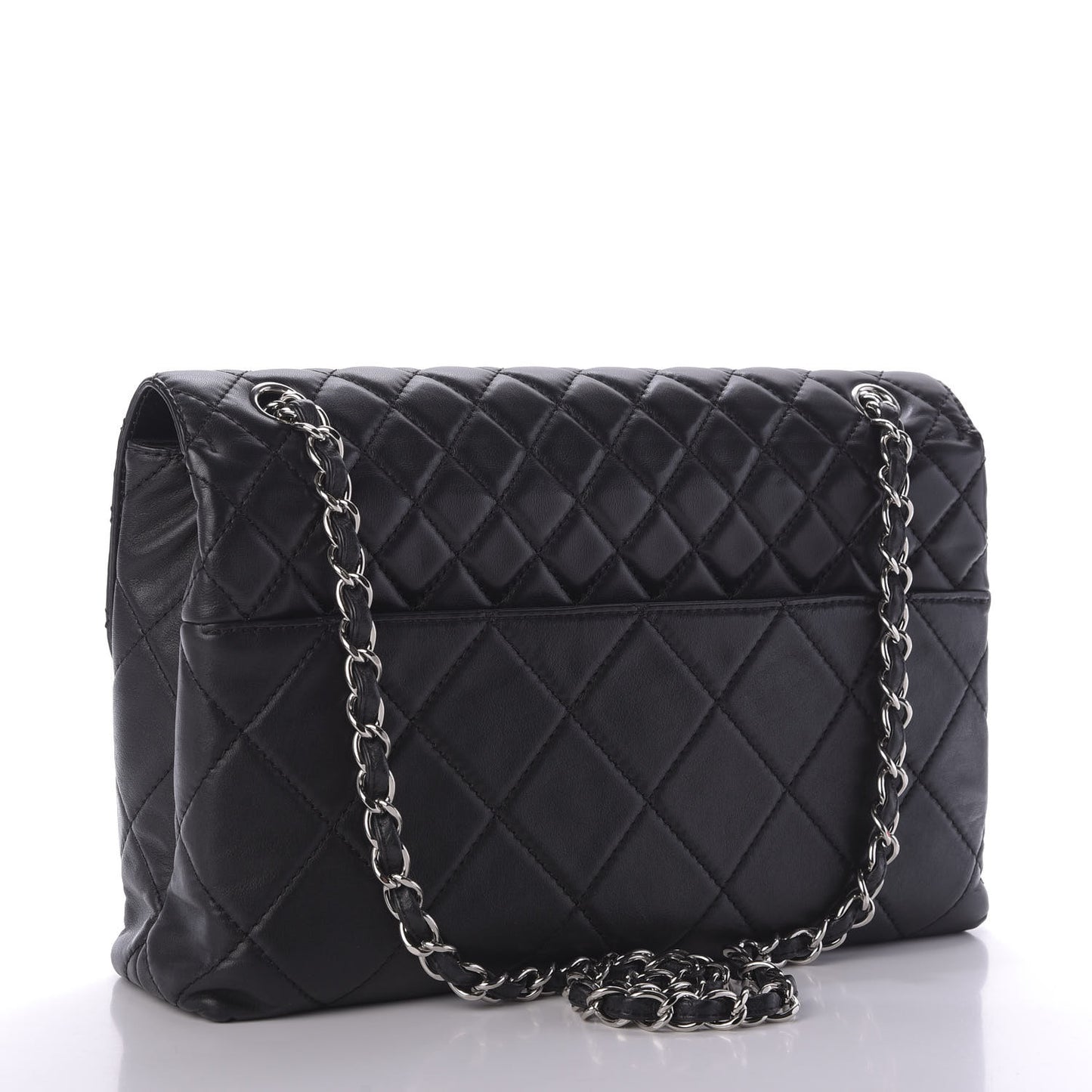 Calfskin Quilted In The Business Flap Bag Black