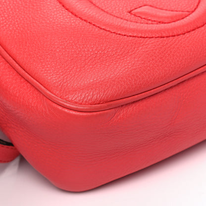 Gucci Pebbled Calfskin Small Soho Disco Bag Begonia Pink 6 of 11