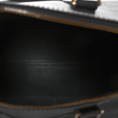 Louis Vuitton Epi Speedy 35 Black 5 of 11