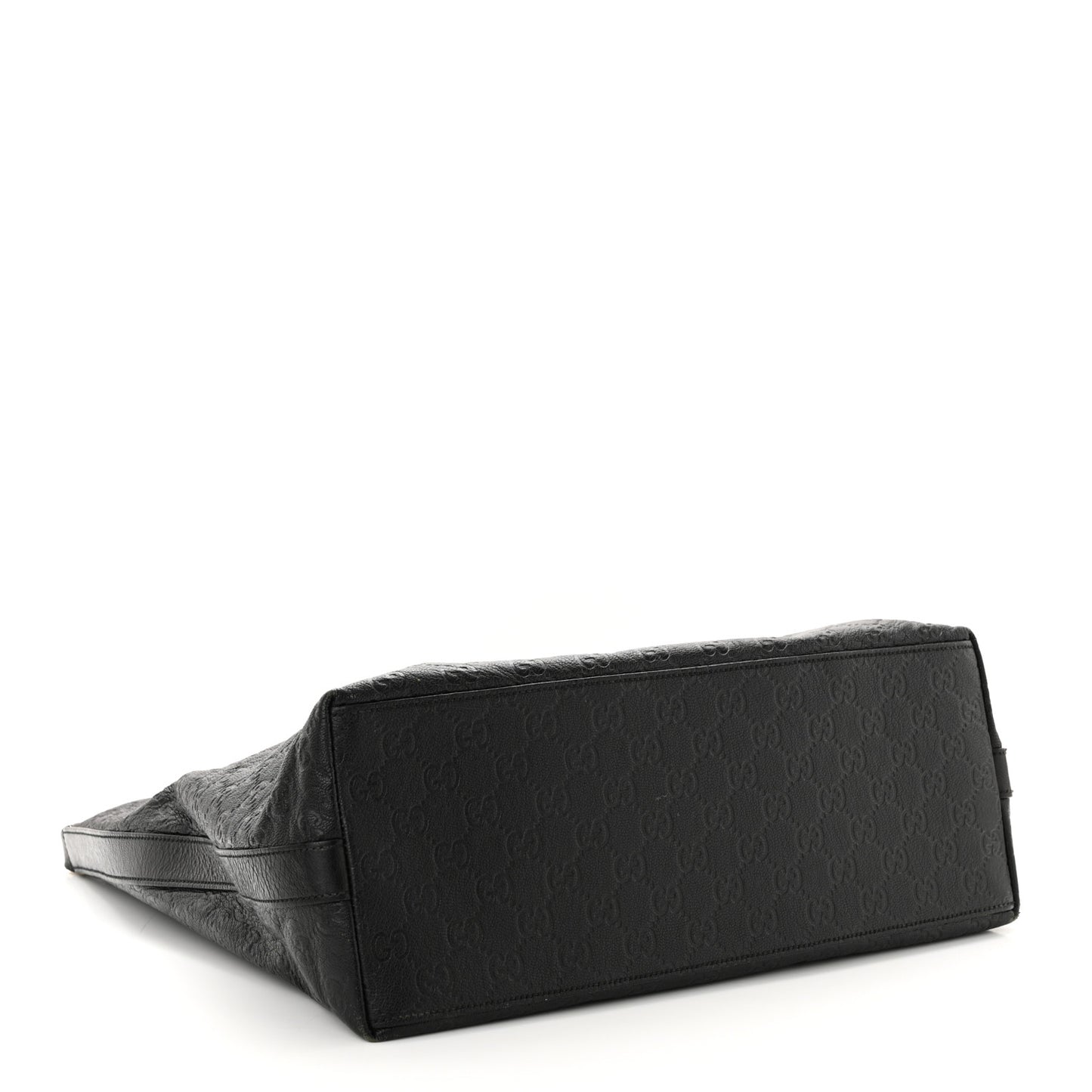 Guccissima Large Hobo Black