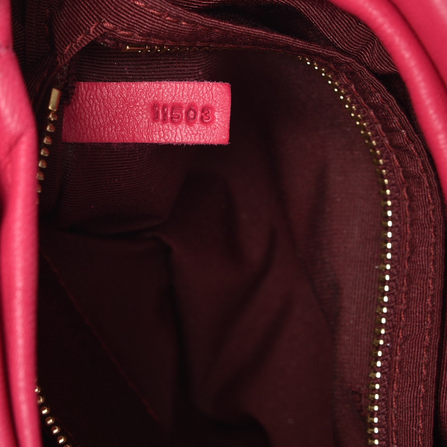 Lanvin Lambskin Quilted Mini Sugar Flap Shoulder Bag Fuchsia 8 of 12