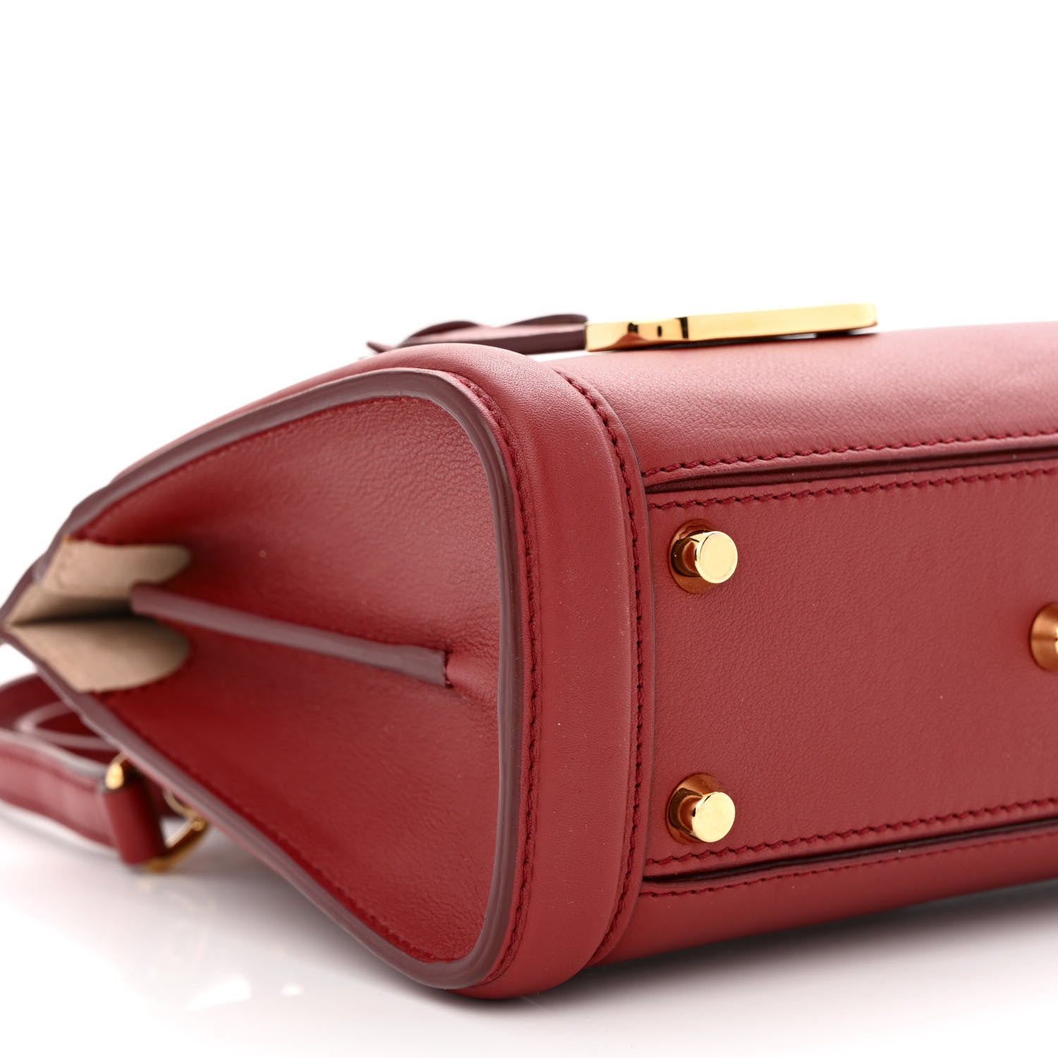Alexander McQueen Calfskin Mini Heroine 21 Scarlet 9 of 10