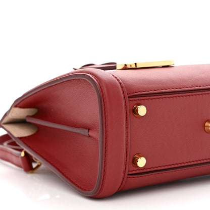 Alexander McQueen Calfskin Mini Heroine 21 Scarlet 9 of 10