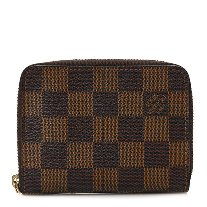 Louis Vuitton Damier Ebene Zippy Coin Purse 1 of 9