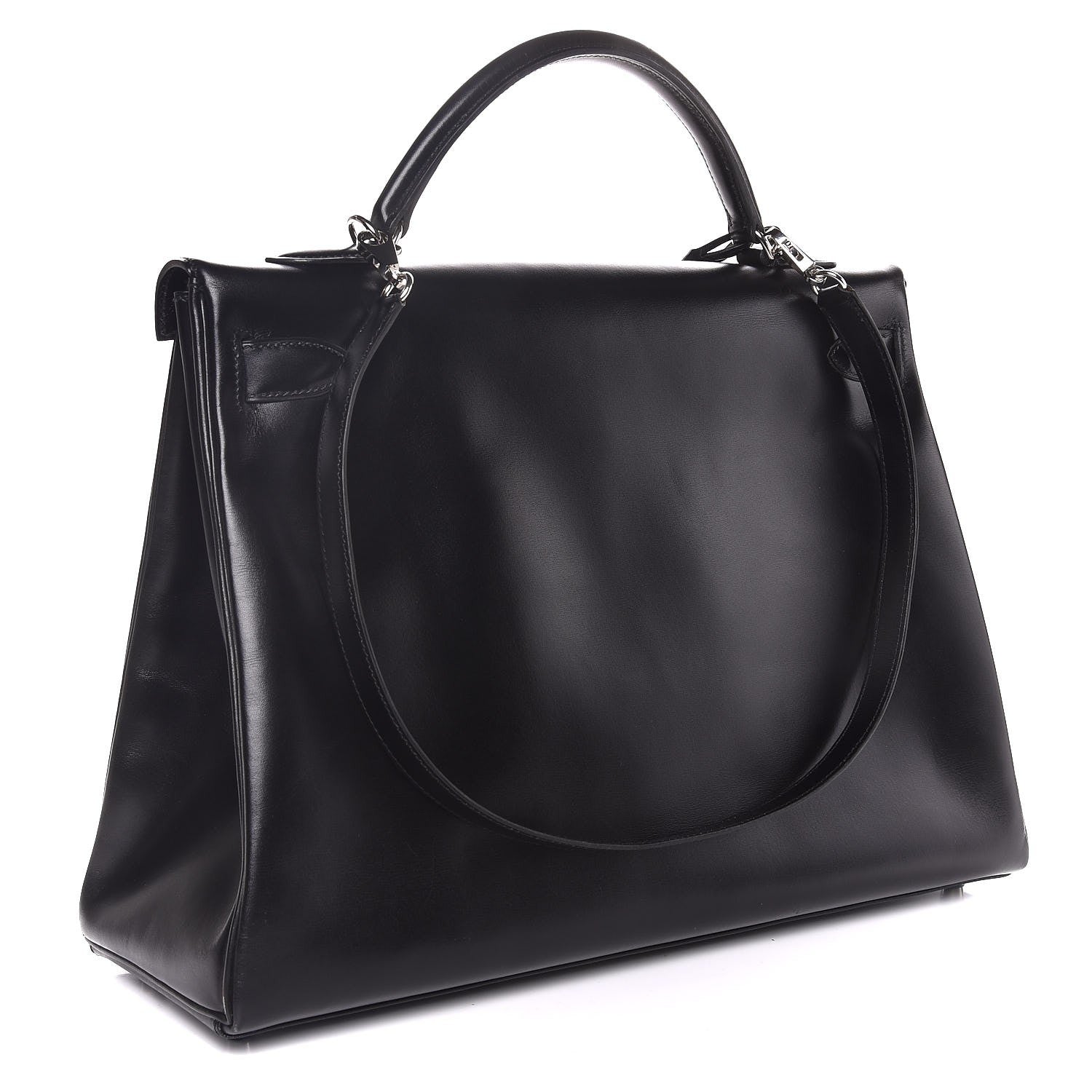 Hermes Box Kelly Retourne 40 Black 4 of 38