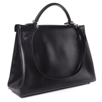 Hermes Box Kelly Retourne 40 Black 4 of 38
