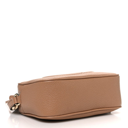 Gucci Pebbled Calfskin Small Soho Disco Bag Camelia 4 of 10