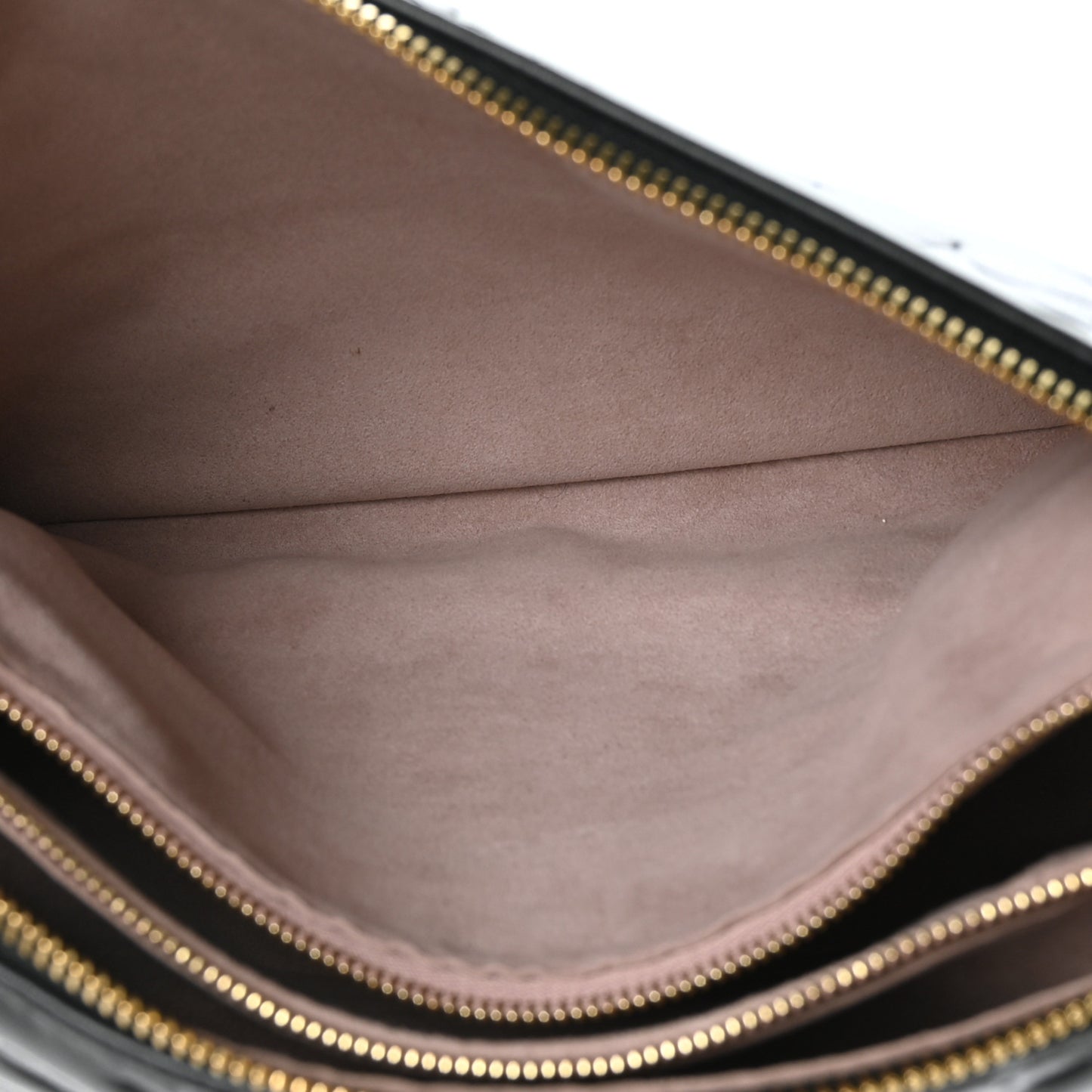 Lambskin Embossed Monogram Coussin PM Black
