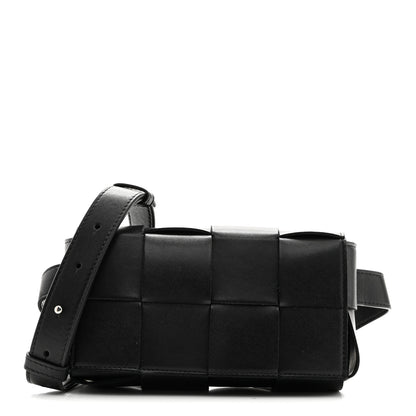 Bottega Veneta Nappa Maxi Intreccio The Belt Cassette Bag Black 1 of 8
