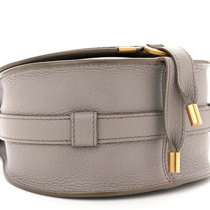 Chloe Calfskin Mini Marcie Round Crossbody Bag Cashmere Grey 11 of 14