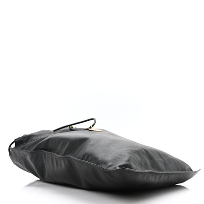Tom Ford Calfskin Flat Drawstring Tote Black 4 of 9