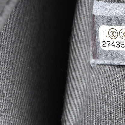 Chanel Caviar Quilted Business Affinity Backpack Grey 6 of 10