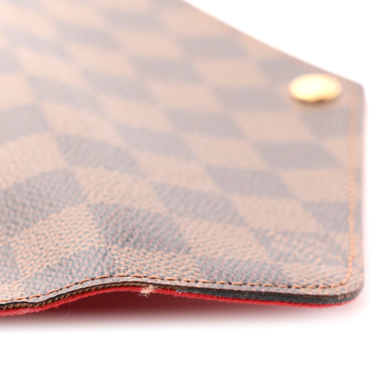 Louis Vuitton Damier Ebene Pochette Felicie Chain Wallet 11 of 12