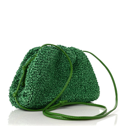 Bottega Veneta Boucle Curly Raffia The Mini Pouch Parakeet 3 of 8