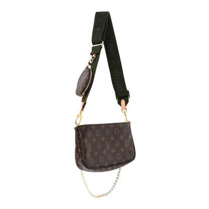 Louis Vuitton Monogram Multi Pochette Accessories Kaki 3 of 12
