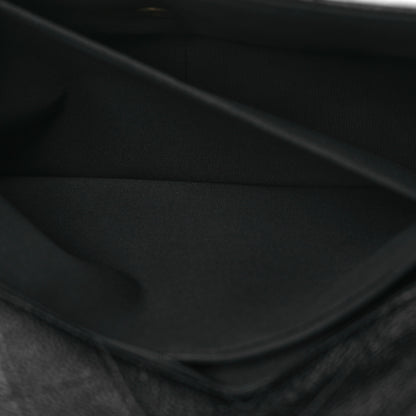 Chanel Grained Calfskin Quilted XXL Travel Flap Bag Black 6 of 12