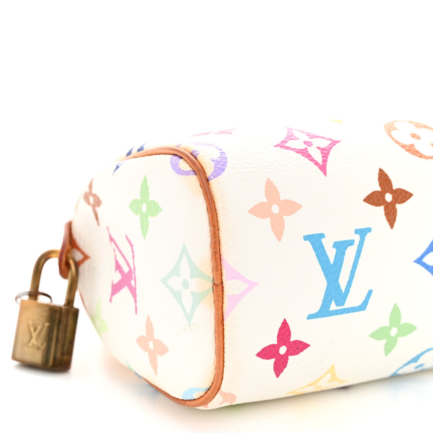 Monogram Multicolor Mini Sac HL Speedy White
