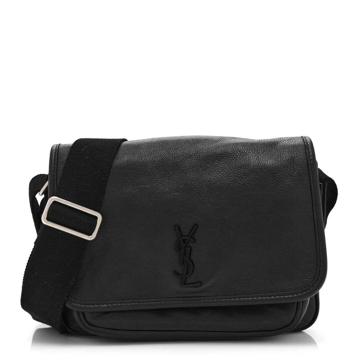 Saint Laurent Grained Calfskin Small Niki Messenger Black 1 of 11