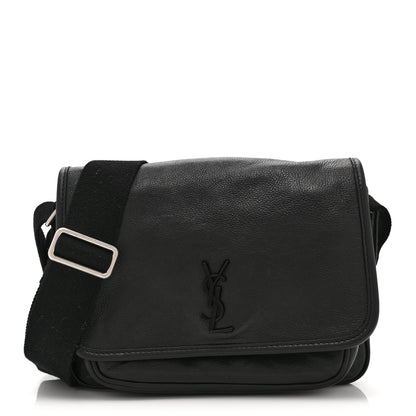 Saint Laurent Grained Calfskin Small Niki Messenger Black 1 of 11