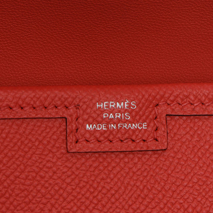 Hermes Epsom Jige Elan 29 Clutch Rose Jaipur 9 of 17