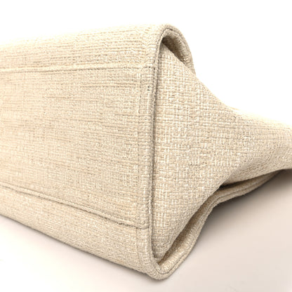 Chanel Canvas Medium Deauville Tote Light Beige 10 of 10
