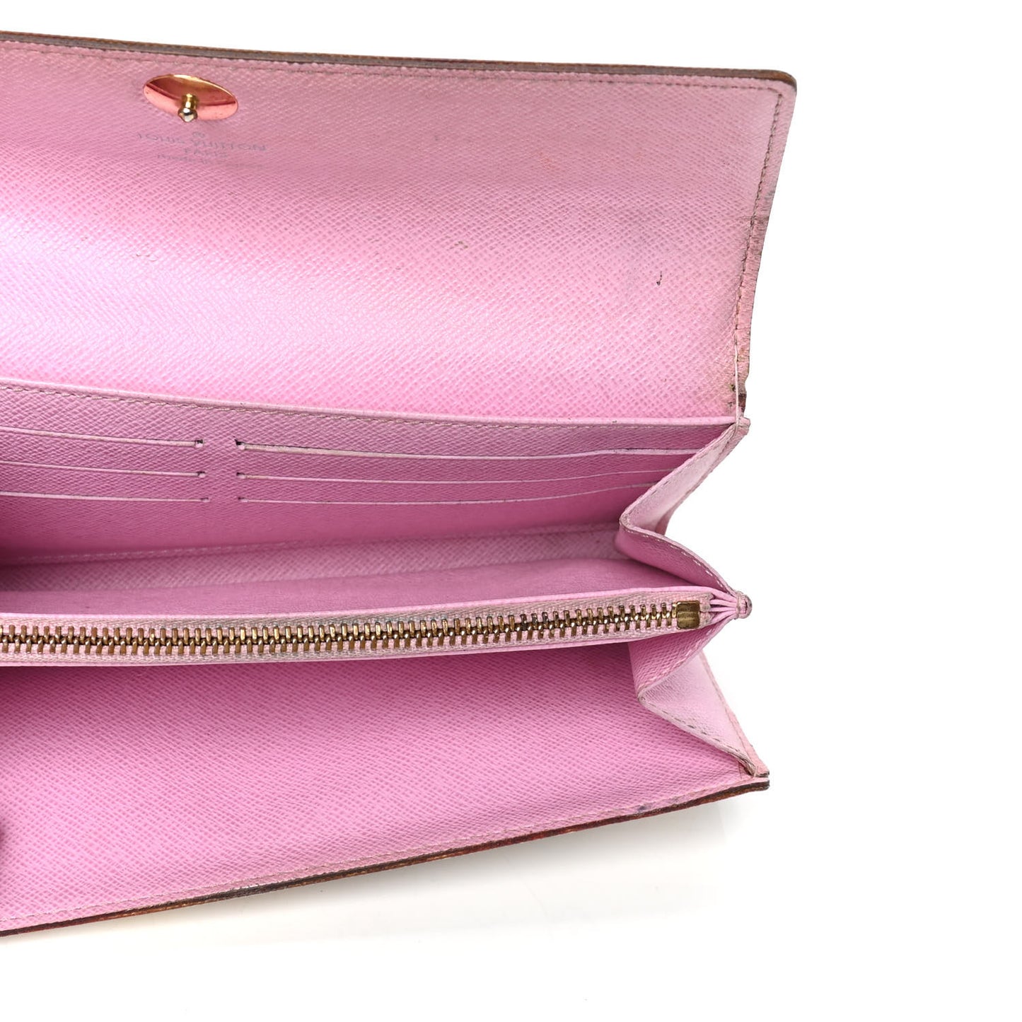 Monogram Multicolor Sarah Wallet White Litchi