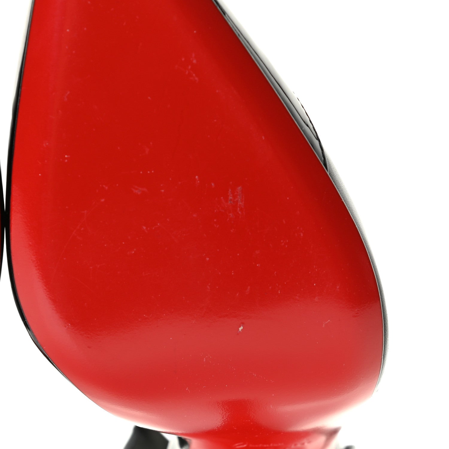 Christian Louboutin Patent Shiny Nappa Crissos Pumps 40.5 Black 9 of 10