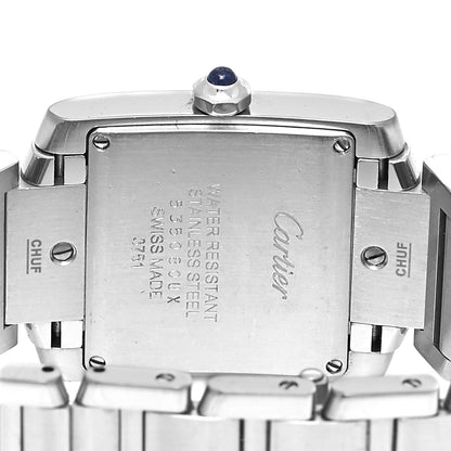 Cartier Stainless Steel 25mm Tank Francaise Quartz Watch 4 of 4