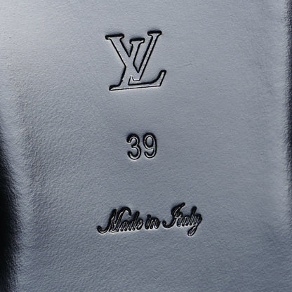 Louis Vuitton Monogram Bom Dia Mule Sandals 39 Black 6 of 8