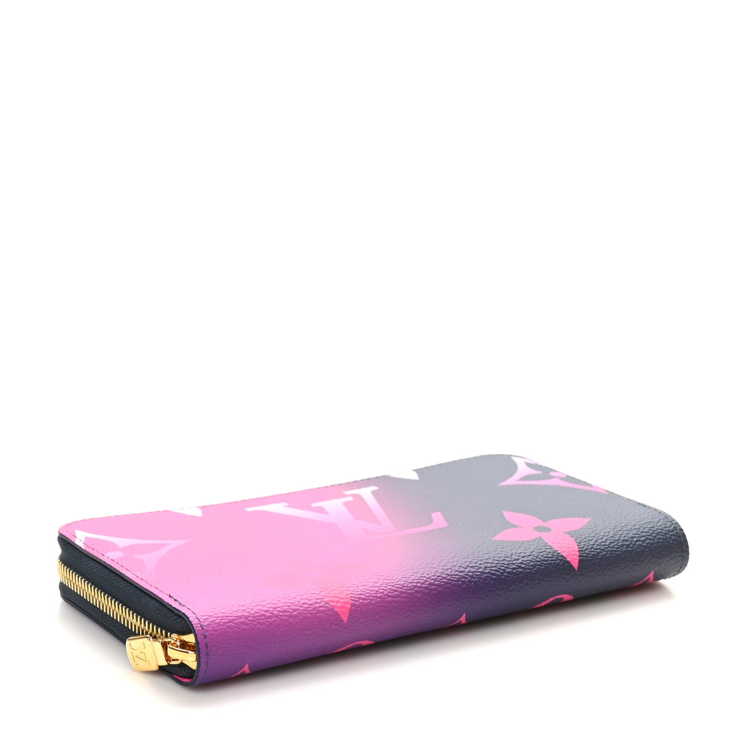 Louis Vuitton Monogram Giant Spring In The City Zippy Wallet Midnight Fuchsia 4 of 9