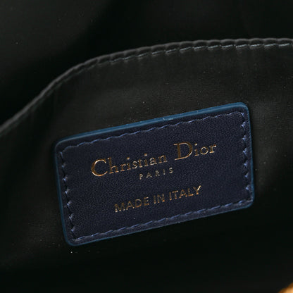Christian Dior Embroidered Toile De Jouy 30 Montaigne Cosmetic Pouch Blue 6 of 6