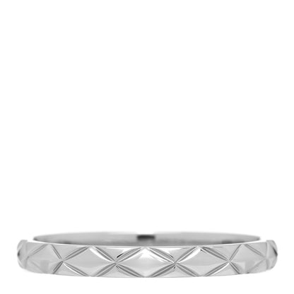 Chanel Platinum Mini Coco Crush Ring 57 8 1 of 4