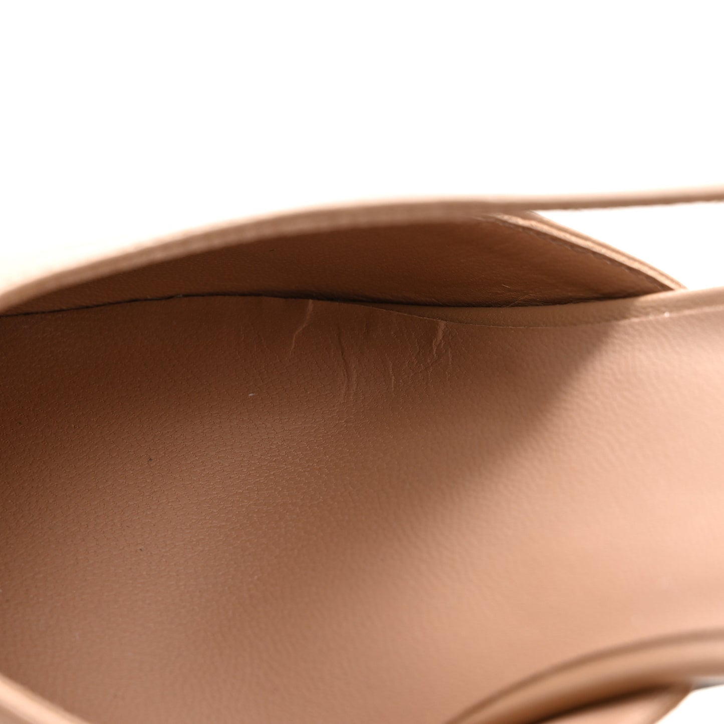 Lambskin Cap Toe CC Slingback Pumps 40.5 Dark Beige Black