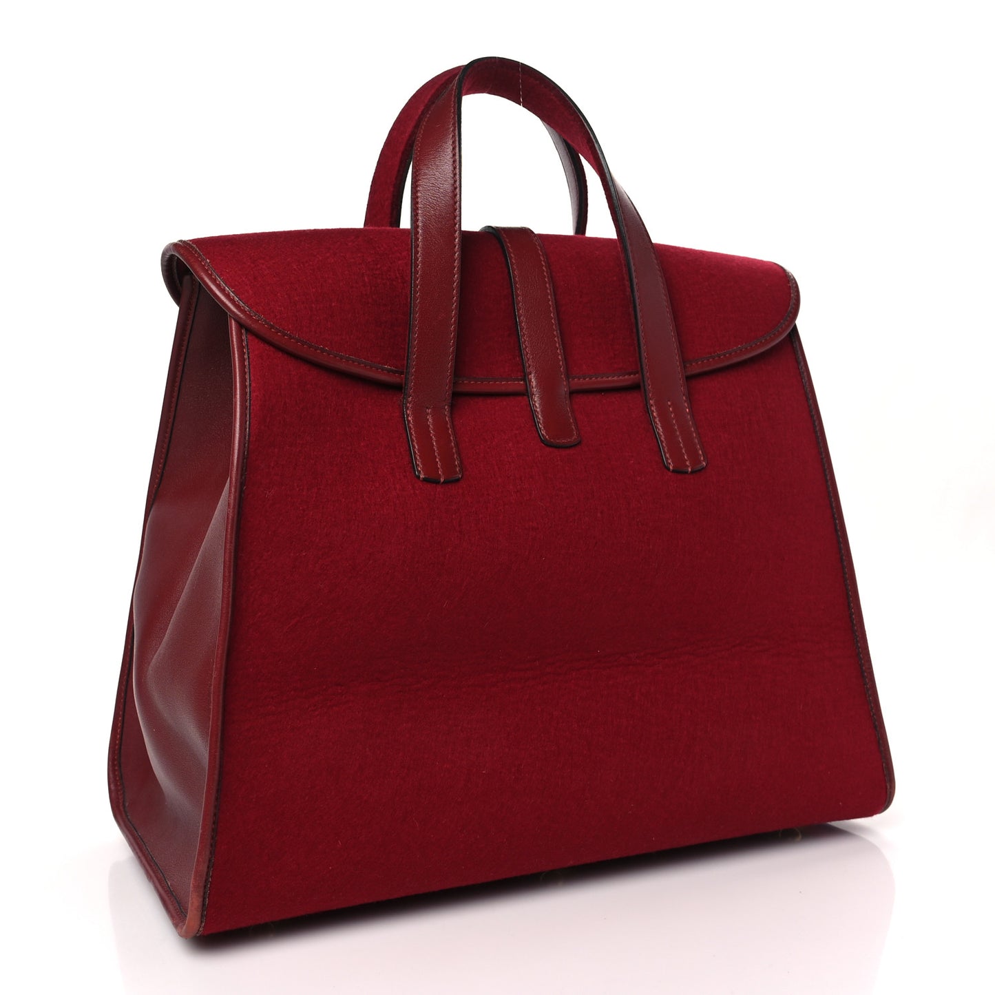 Felt Barenia Feu2Dou Rouge Vif Rouge H