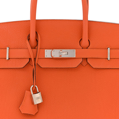 Hermes Togo Birkin 35 Feu 8 of 12