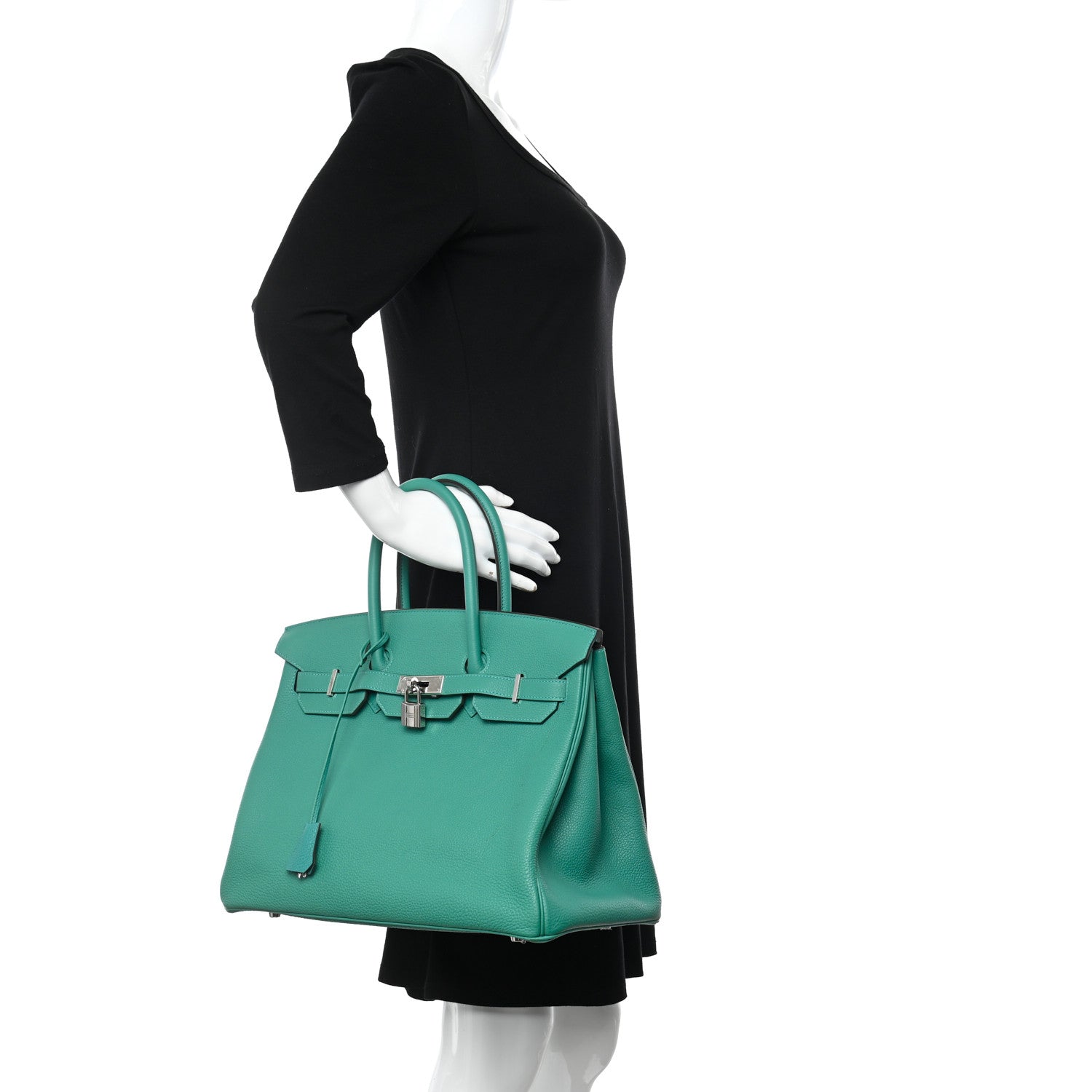 Hermes Togo Birkin 35 Vert Verone 2 of 19