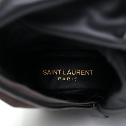 Saint Laurent Suede Babies 40 Over The Knee Boots 36 Road Grey 6 of 19