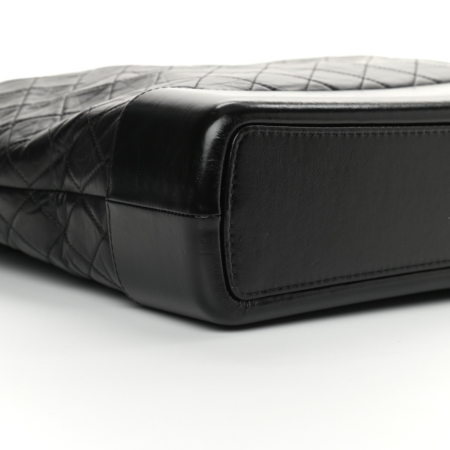 Chanel Aged Calfskin Quilted Maxi Gabrielle Hobo Black 8 of 13