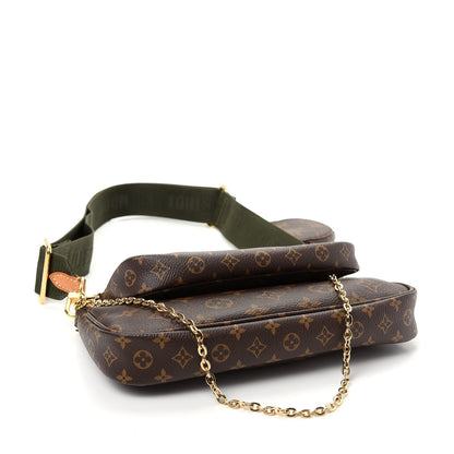 Louis Vuitton Monogram Multi Pochette Accessories Kaki 4 of 9