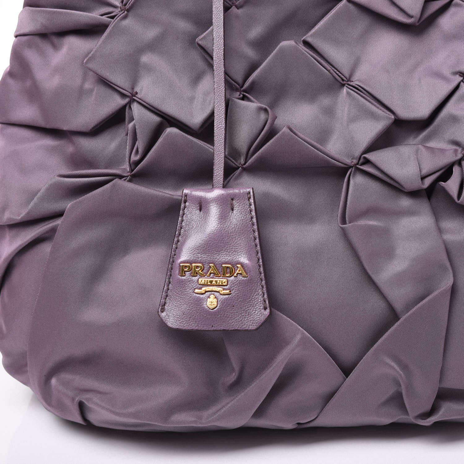 Prada Tessuto Nylon Origami Pleated Tote 10 of 11