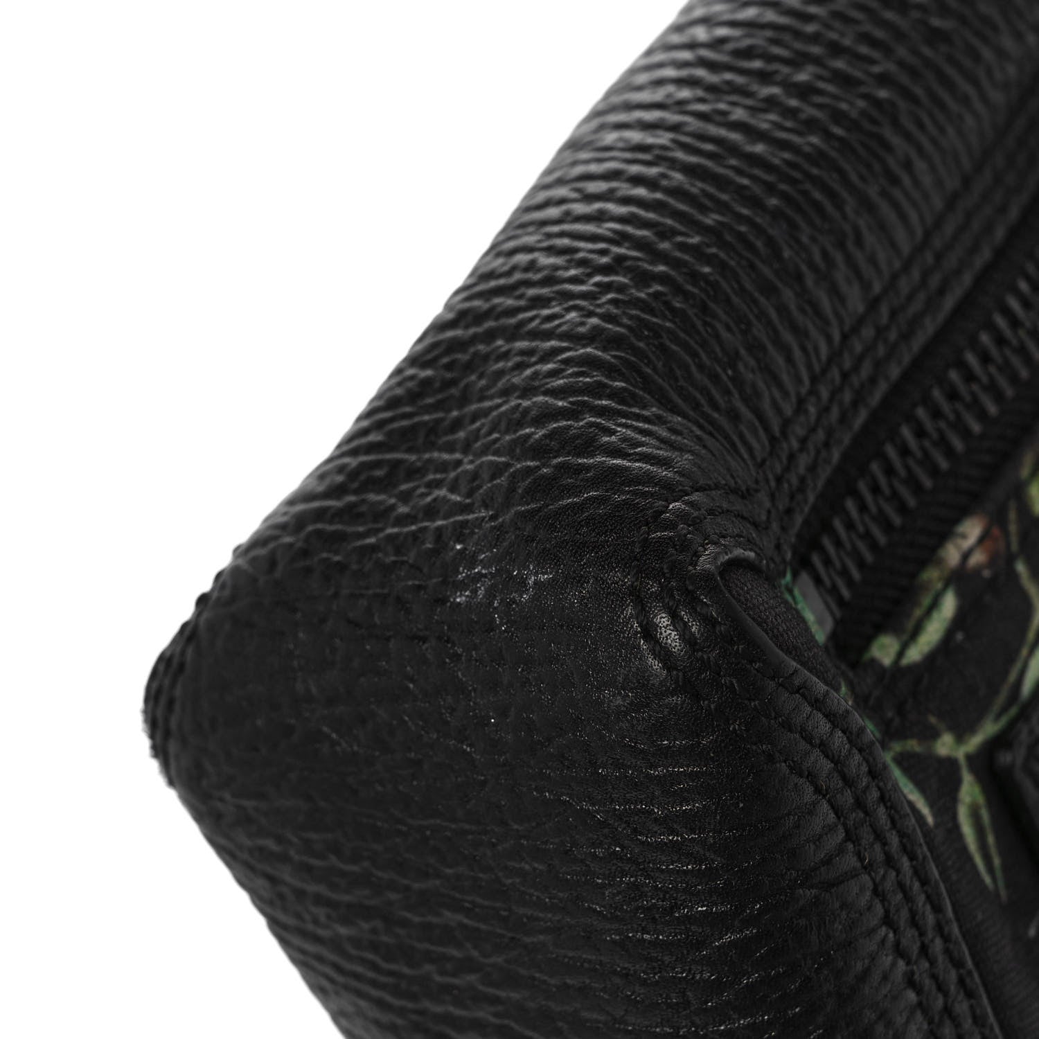 3.1 Phillip Lim Textured Calfskin Canvas Mini Floral Pashli Satchel Black Multicolor 11 of 16