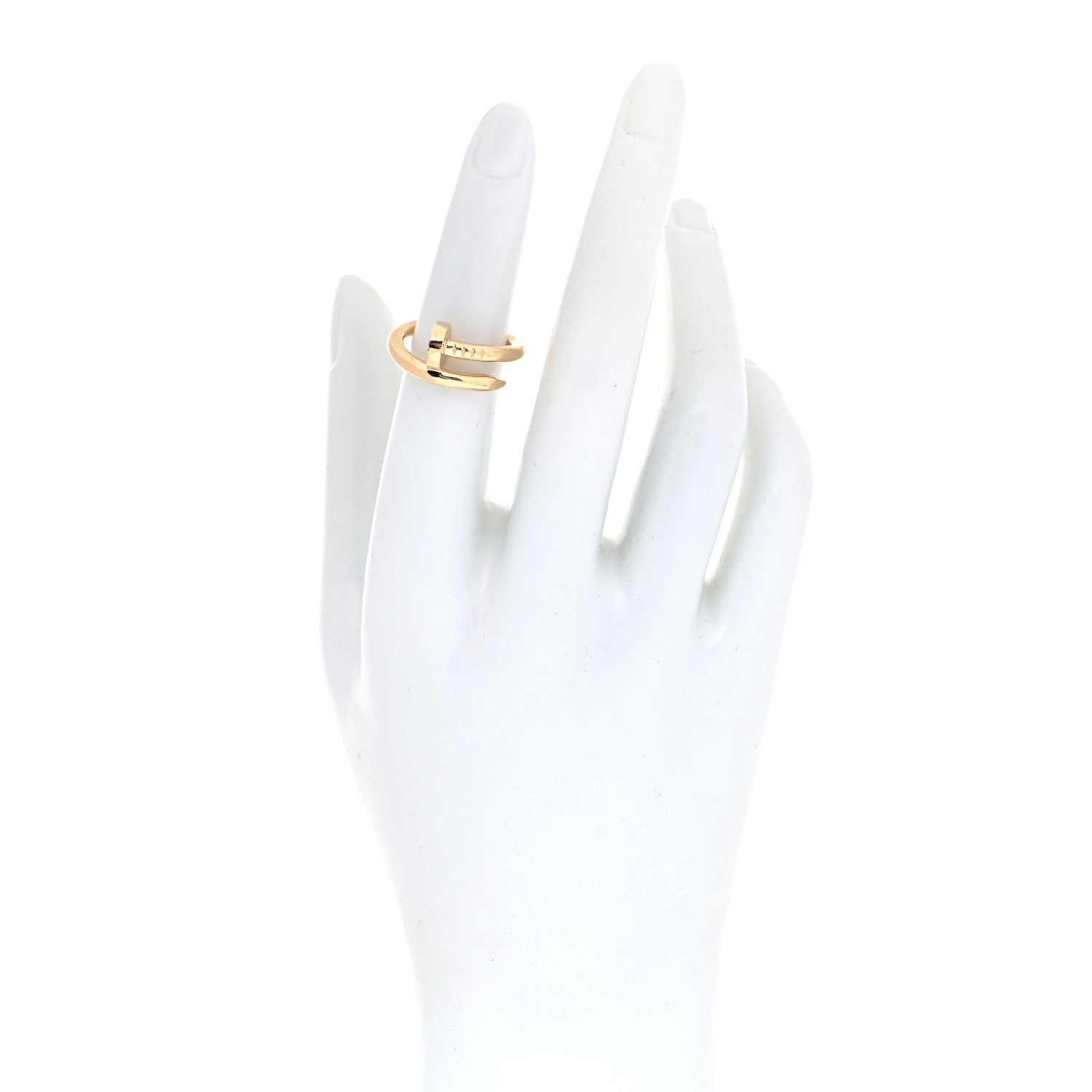 Cartier 18K Yellow Gold Juste Un Clou Ring 52 6 2 of 5