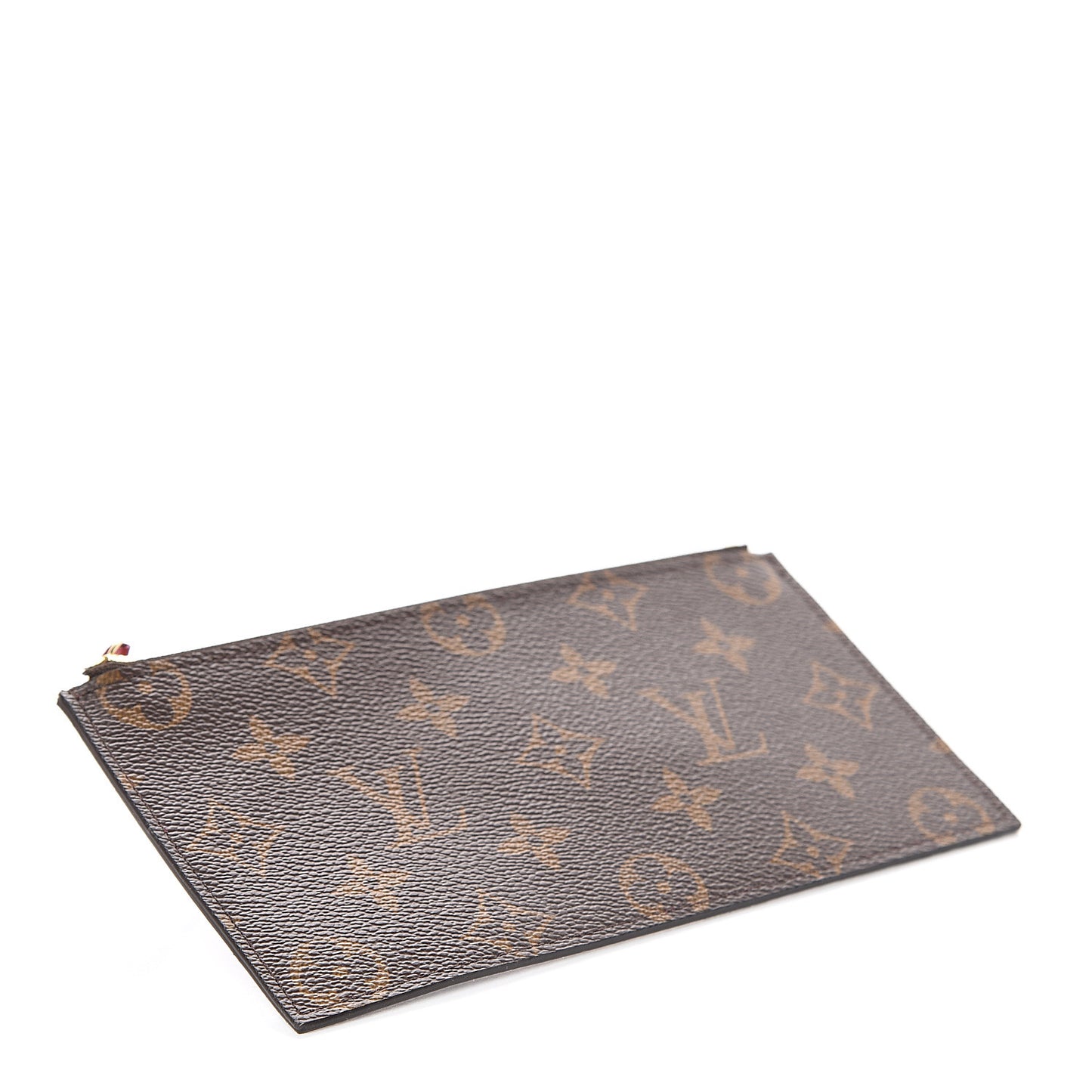 Monogram Felicie Chain Wallet Zippered Insert Fuchsia