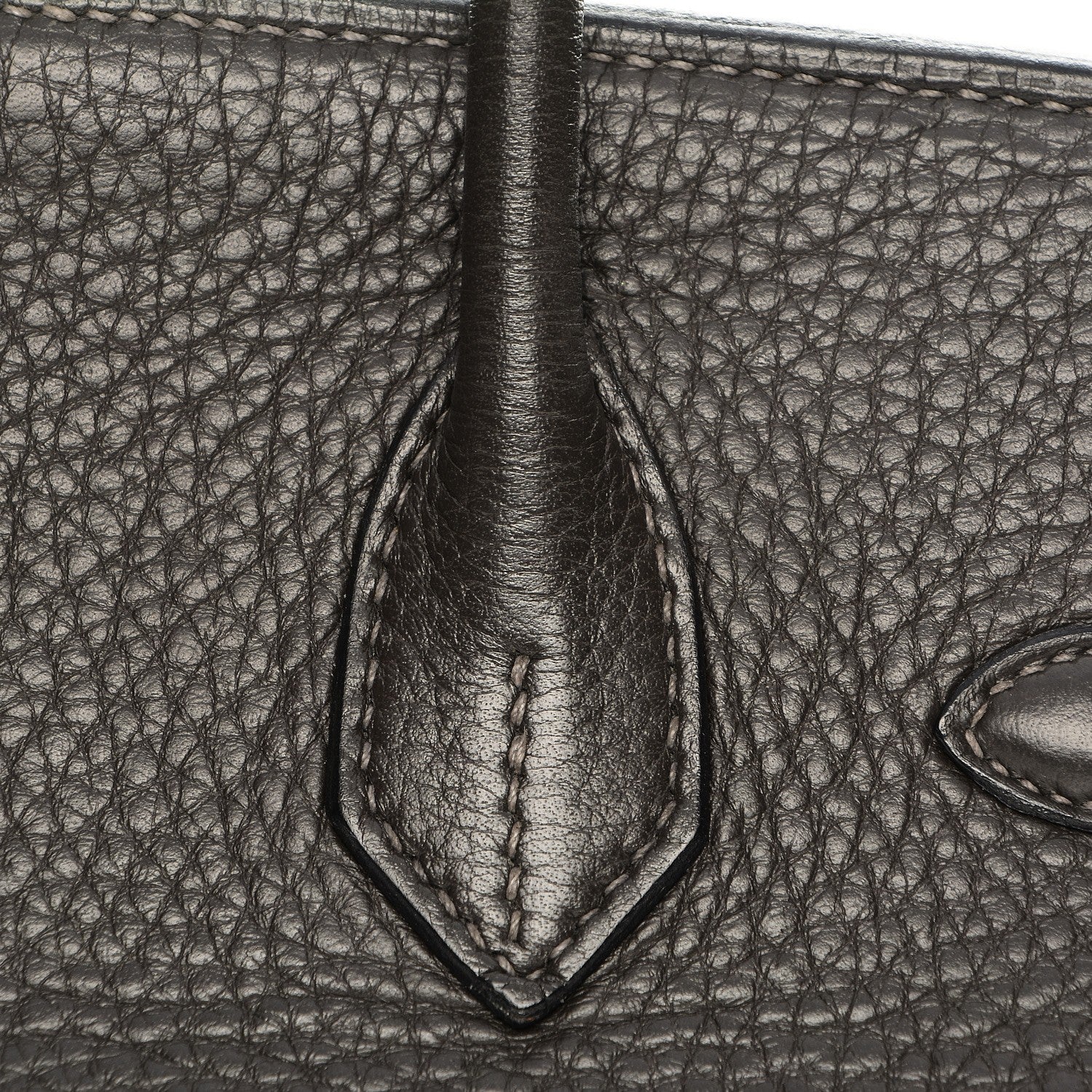 Hermes Taurillon Clemence Birkin 30 Graphite 12 of 28