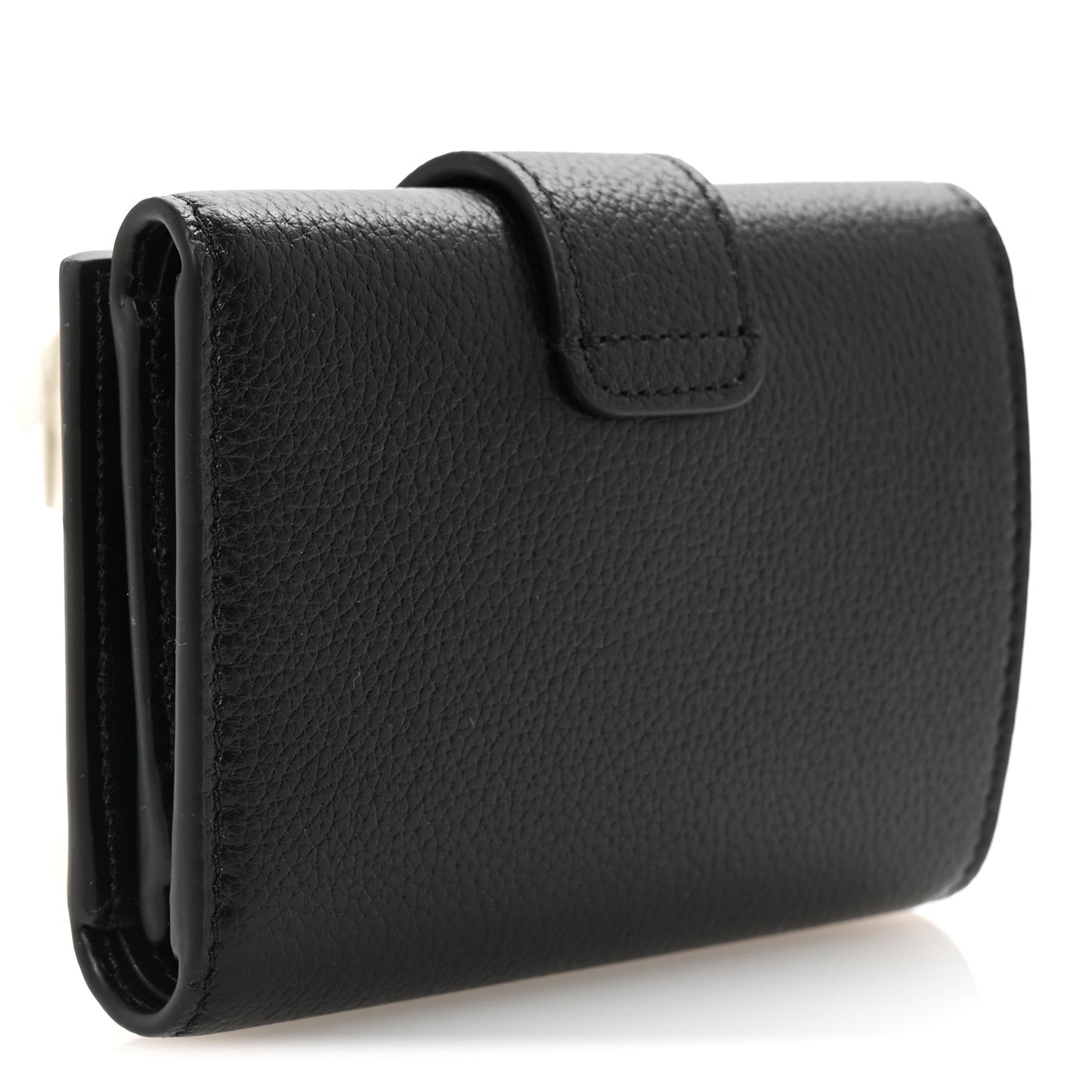 Grained Calfskin Nino Wallet Black