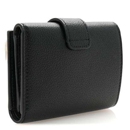 Celine Grained Calfskin Nino Wallet Black 3 of 8