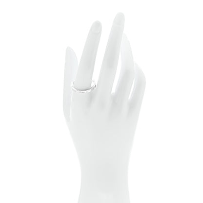 Cartier 18K White Gold Maillon Panthere Wedding Band Ring 63 10.25 2 of 5