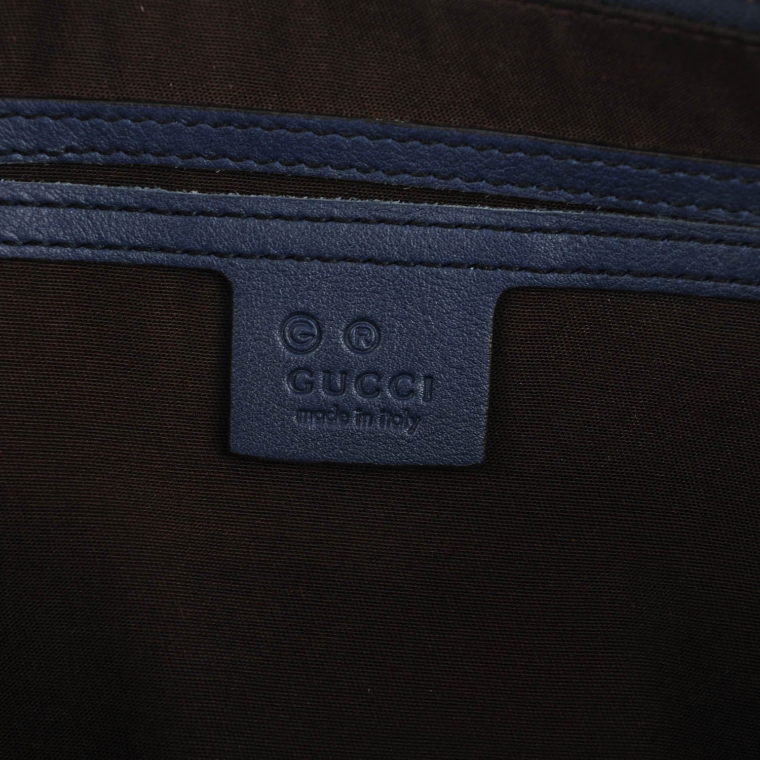 Gucci Guccissima Medium Joy Boston Blue 6 of 7