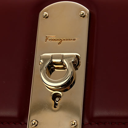 Salvatore Ferragamo Smooth Calfskin Small Boxyz Red 11 of 13