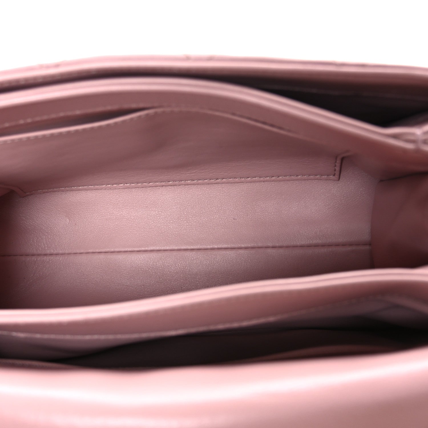 Chanel Lambskin Quilted Medium Color Match Flap Light Pink 5 of 10
